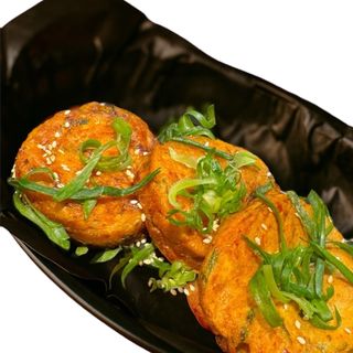 Pancakes kimchi z serem 