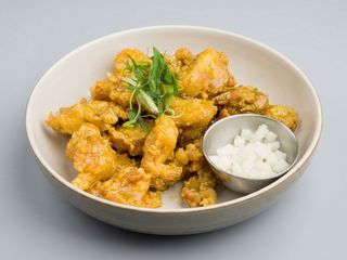 Korean fried chicken: Sweet Wasabi