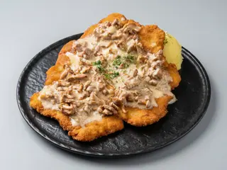 Filet z kurkami