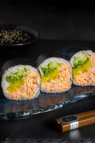 Futomaki sałatka krabowa