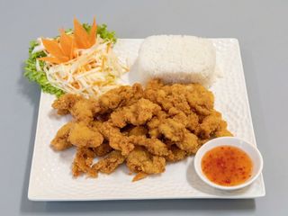 Kurczak chrupiący słodko - kwaśny