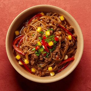 47. Sos Hoisin + Papryka + Kukurydza + Szczypiorek	