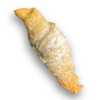 Rogalik z bezą i orzechami