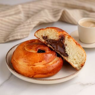 Drożdżówka z nutella