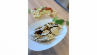 Pierogi z kapustą i grzybami