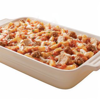 Makaron zapiekany z sosem Bolognese