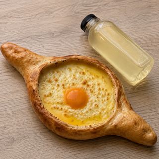 Chaczapuri po adzarsku + lemoniada 500ml