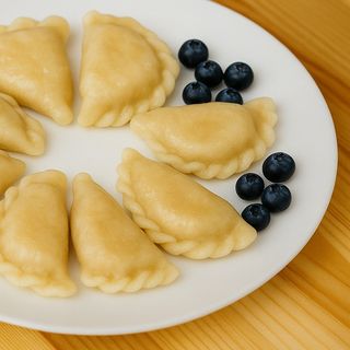 Pierogi z twarogiem na słodko 7 szt.