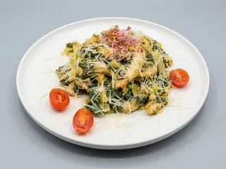 Tagliatelle ze szpinakiem