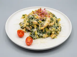 Tagliatelle ze szpinakiem vege