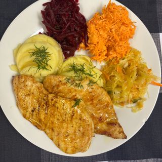 GRILLOWANA PIERŚ Z KURCZAKA ZESTAW