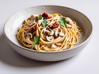 Sos Grzybowy  + Rukola + Suszone Pomidory