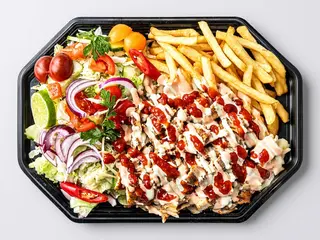 Talerz kebab