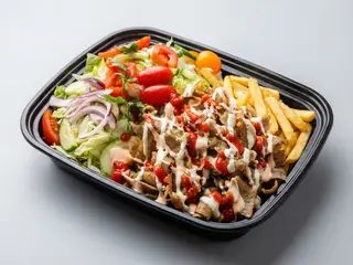Mega talerz kebab