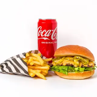 Zestaw smasher single burger