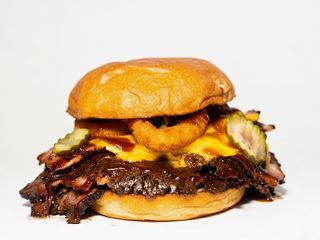 BBQ Triple Burger