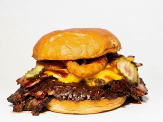 BBQ Single Burger