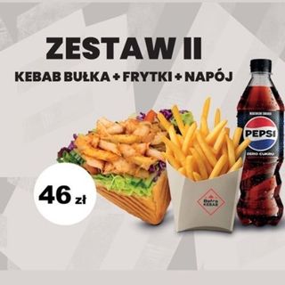 Zestaw BUŁKA / Frytki / Napój