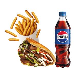 Zestaw 9 - Fryto Buła, Frytki (Duże), Napój