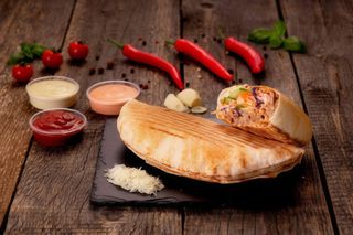 Rollo Kebab z serem średni