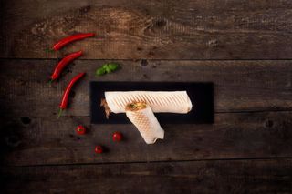 Tortilla z frytkami średnia