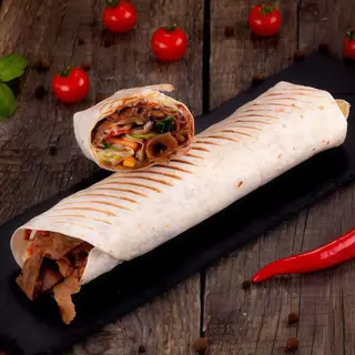 Mega Tortilla z Frytkami