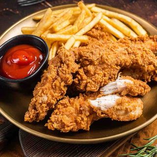 Chicken Strips i Frytki
