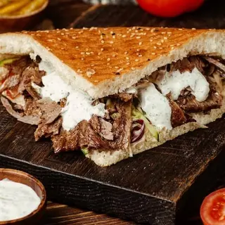 Kebab Bułka Samo Mięso