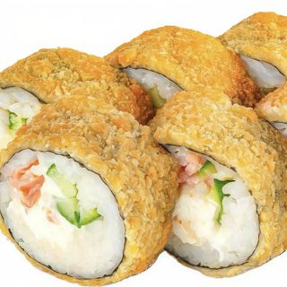 ROLL tempura z lososiem 