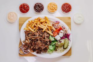 Kebab talerz bez frytek