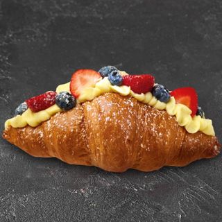 Croissant Francuski Z Kremem Mascarpone i Owocami