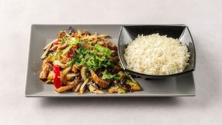 Wieprzowina szefa z sezamem