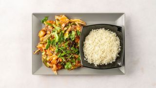 Kurczak w sosie ostrym