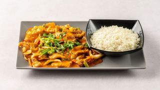 Kurczak curry czerwone