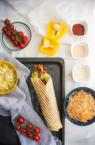 Tortilla Rollo z serem- Mega