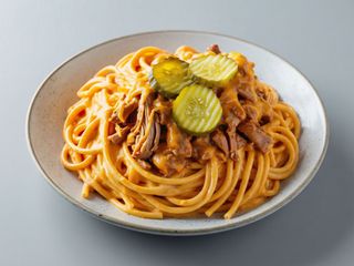 35. Sos Serowy + Żeberka + Pikle