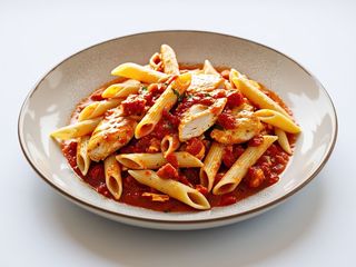 6. Arrabbiata z kurczakiem