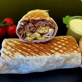 Tortilla z frytkami średnia