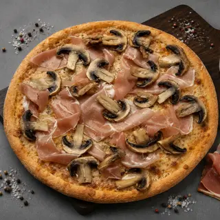 Pizza Prosciutto e Funghi 40 cm