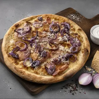 Pizza Carbonara Bianca 30 cm