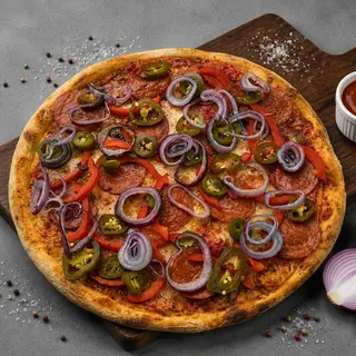 Pizza Salami Piccante 40 cm