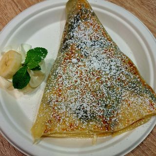 Naleśnik z nutellą i bananem