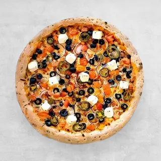 PIZZA WEGAŃSKA ŚRÓDZIEMNOMORSKA 35 CM 