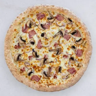 RABAT 50%: PIZZA CARBONARA