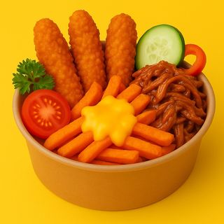 Golden Sweet Cheese Fries