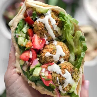 Bułka z Falafel wege