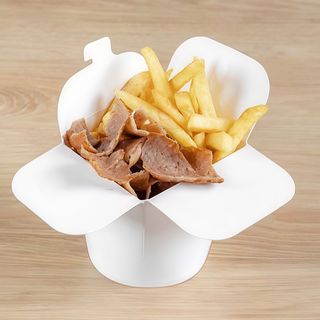 Mały box z frytkami