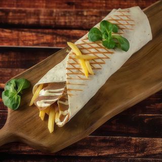 Mała Pita z frytkami