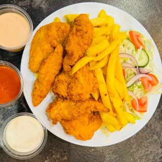 Talerz z Strips duzy