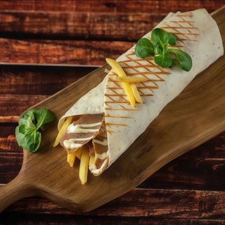 Super Pita z frytkami